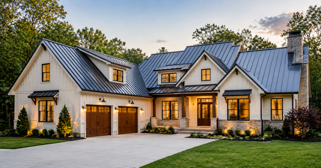 metal roofs