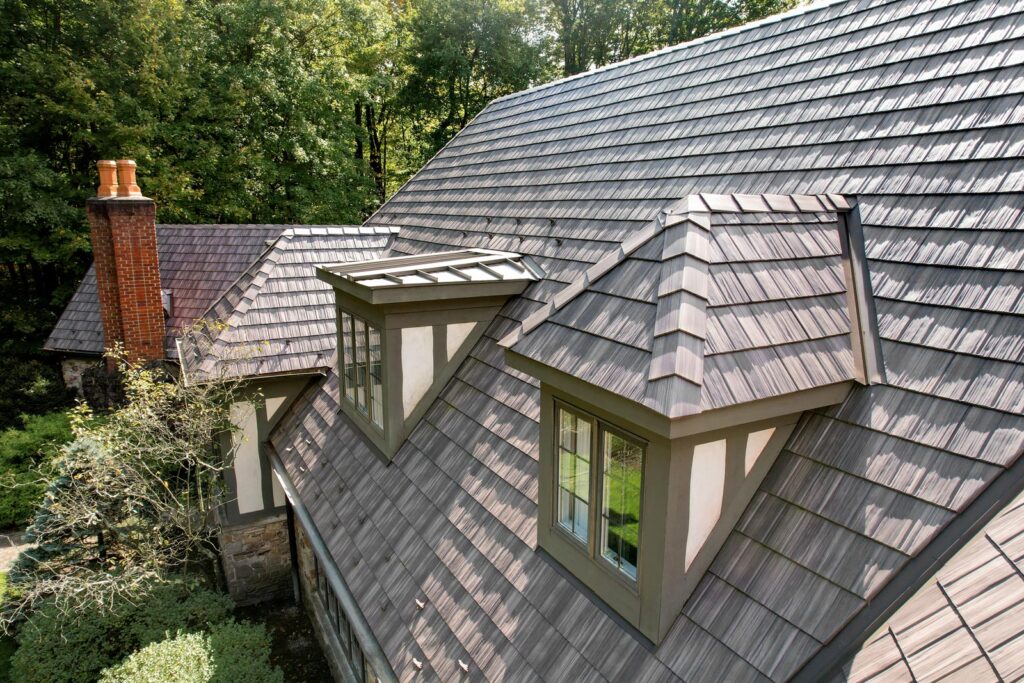 ProVia metal shake roofing in Briarwood