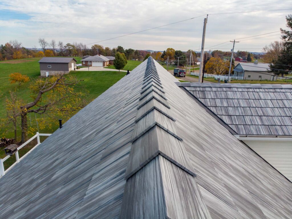 ProVia metal roofing installed by Miller Custom Exteriors in Ohio